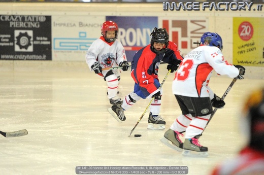 2011-01-09 Varese 041 Hockey Milano Rossoblu U10-Valpellice - Davide Spiriti
